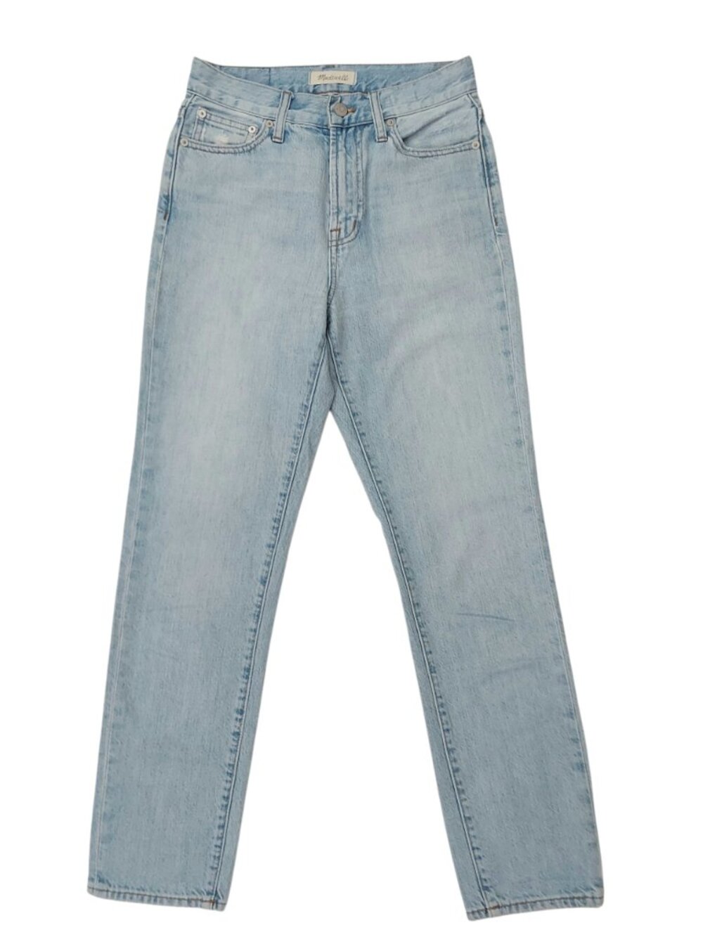 Madewell The Perfect Vintage Jean Womens 25 Blue High Rise Comfort Stretch